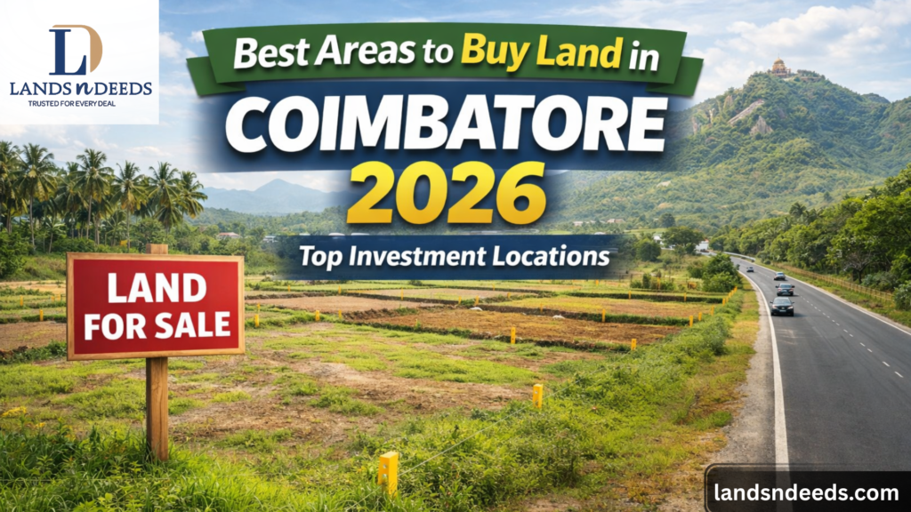 Best Areas to Buy Land in Coimbatore in 2026